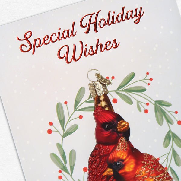Cardinal Christmas Card - themonogram manor 