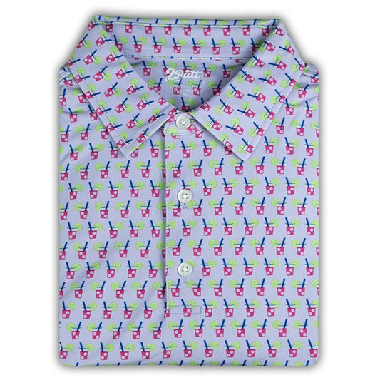 The Hangover Cure Men's Polo - themonogram manor 