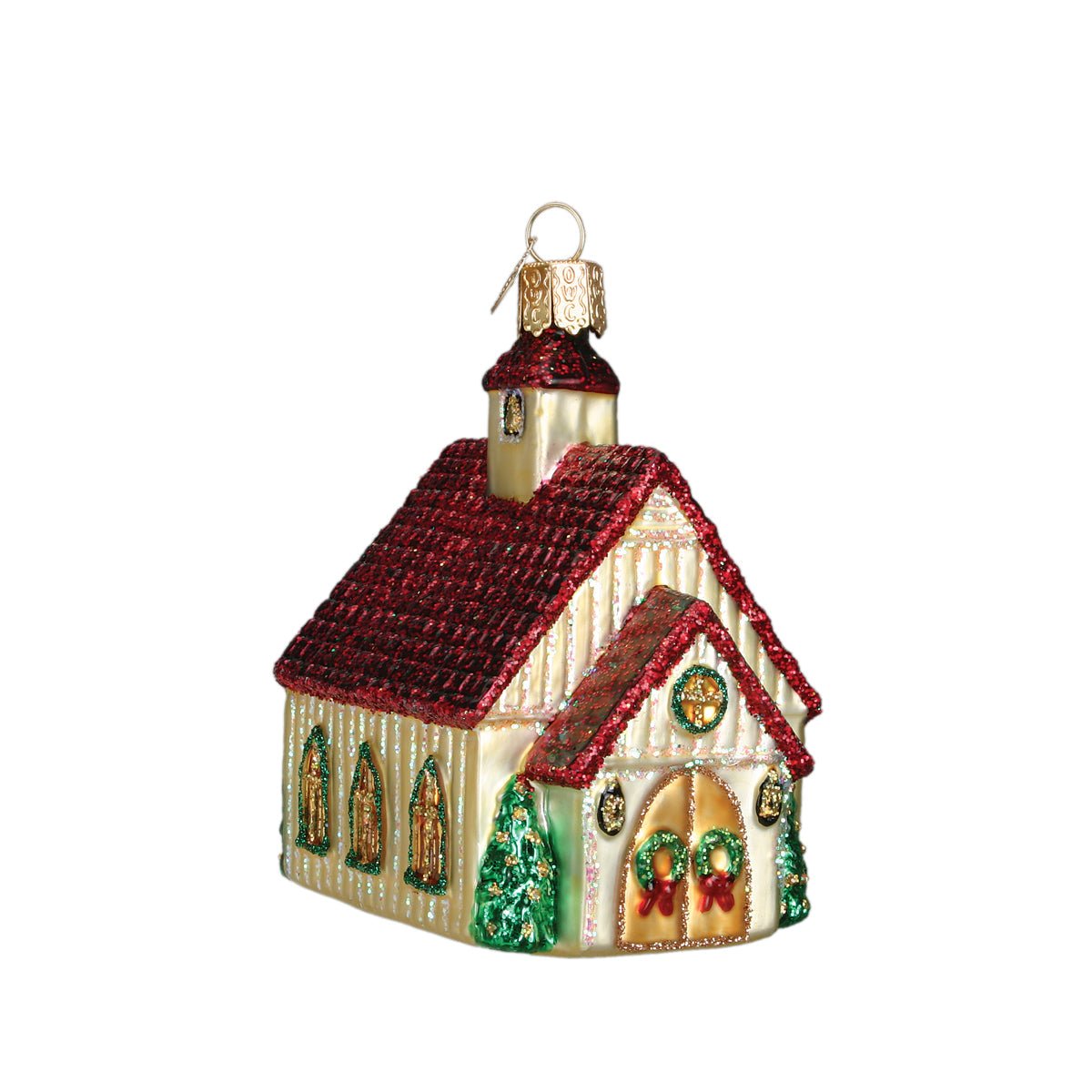 Christmas Chapel Ornament - themonogram manor 