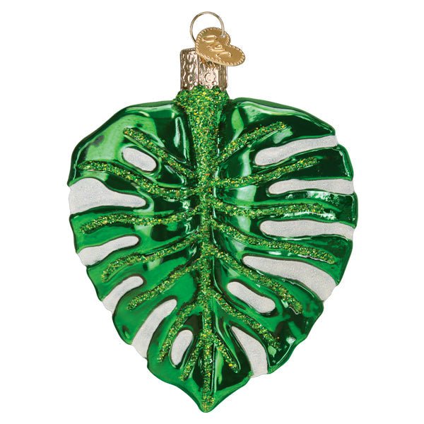 Monstera Leaf Ornament - themonogram manor 