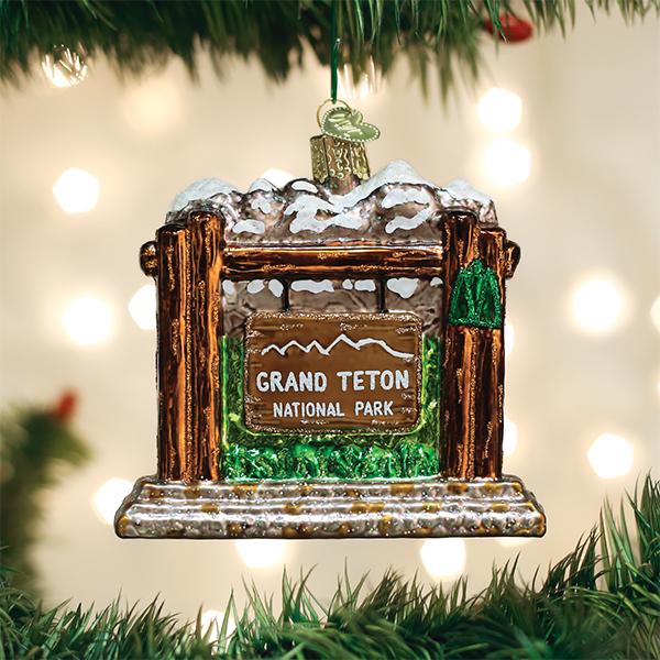 Grand Teton National Park Ornament - themonogram manor 