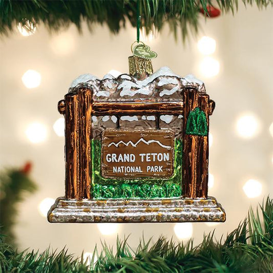 Grand Teton National Park Ornament - themonogram manor 