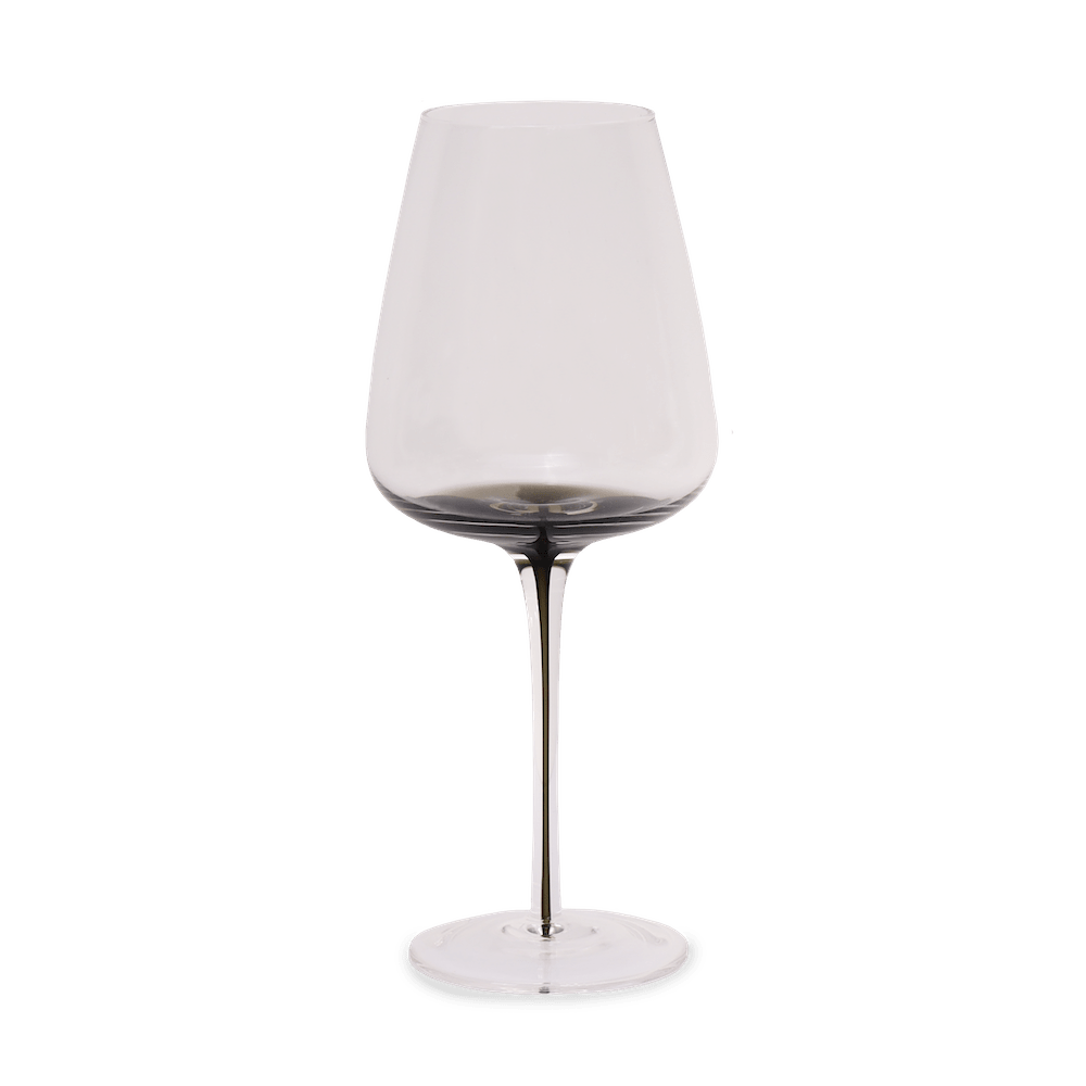 Smoke Stem White Wine Glasses - themonogram manor 