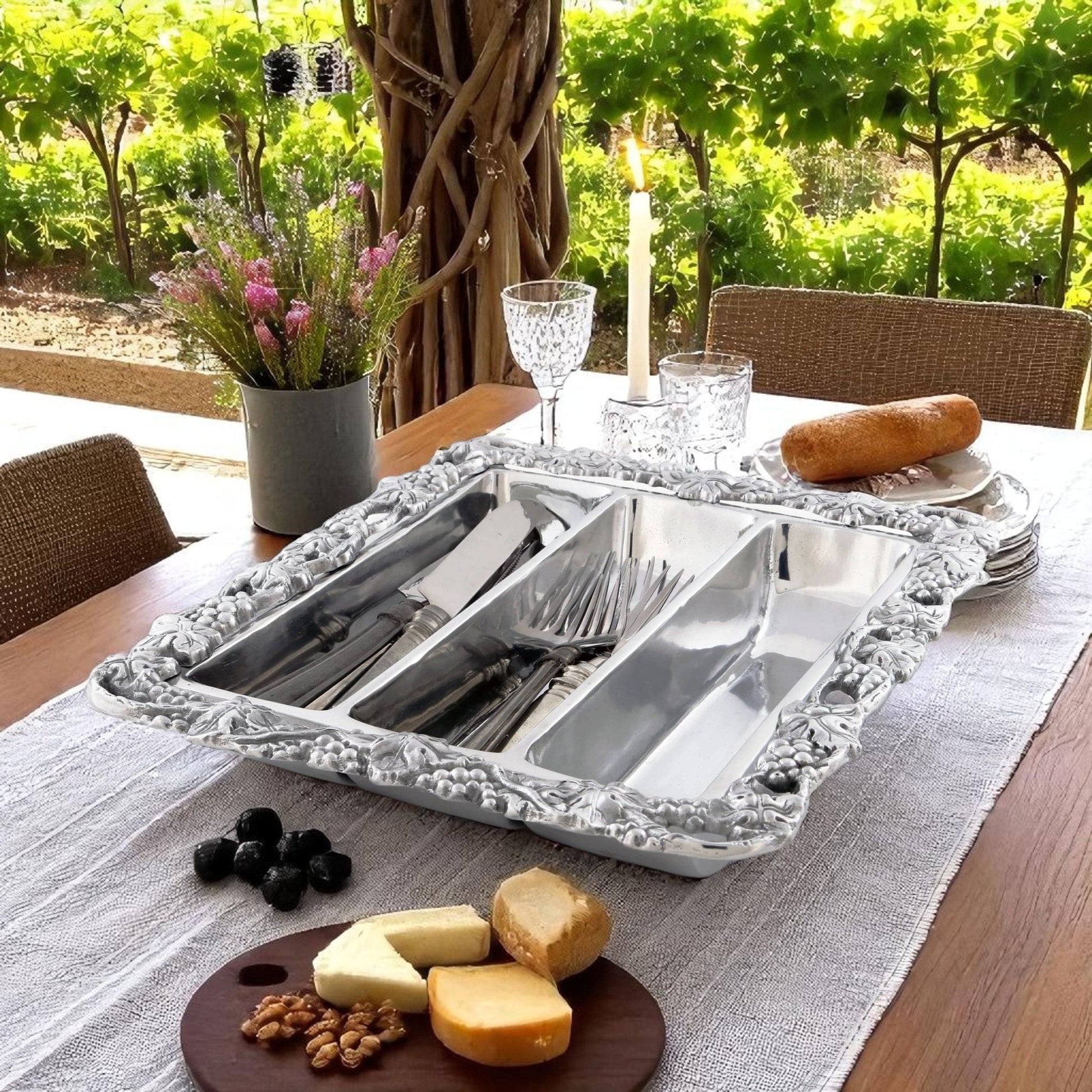 Grape Flatware Caddy - themonogram manor 