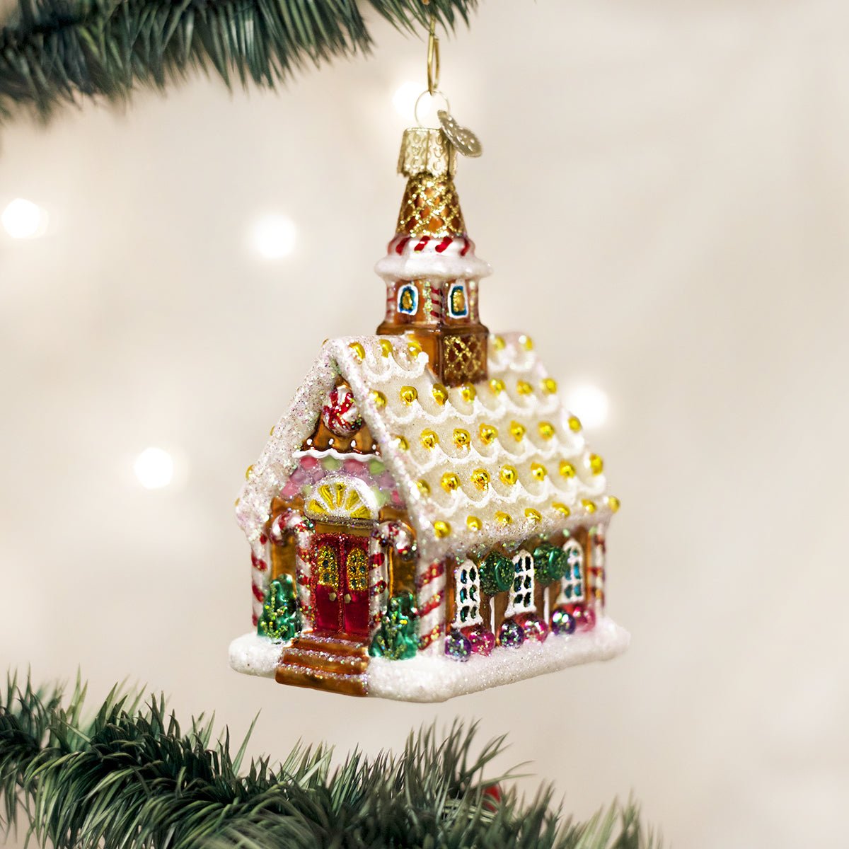 Gingerbread Church - themonogram manor 