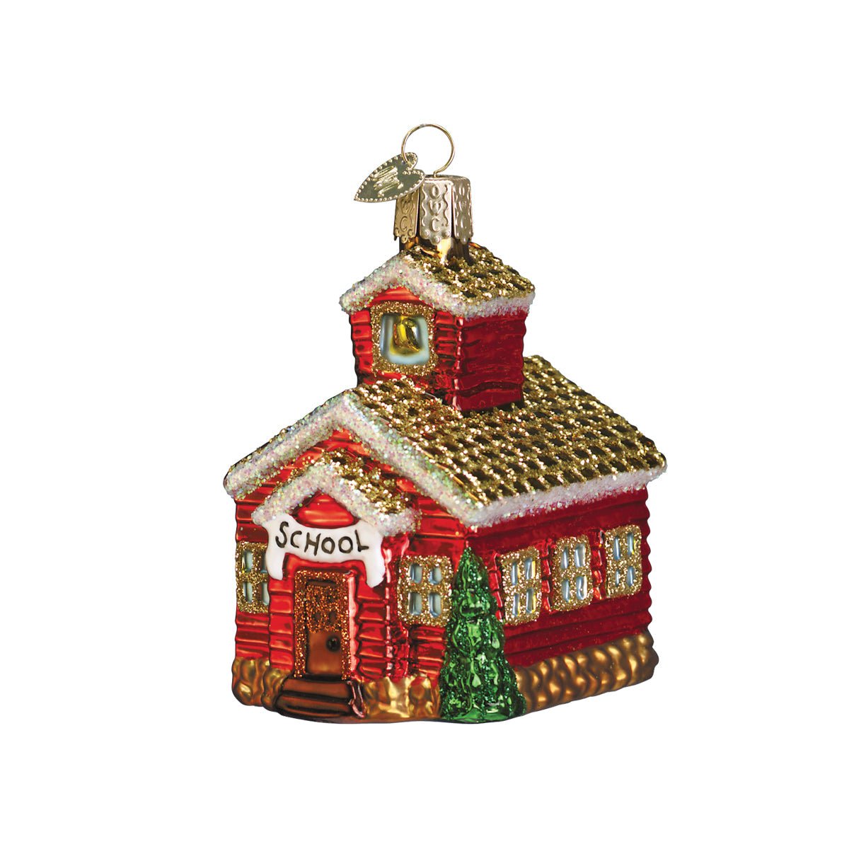 School House Ornament - #themonogram manor #
