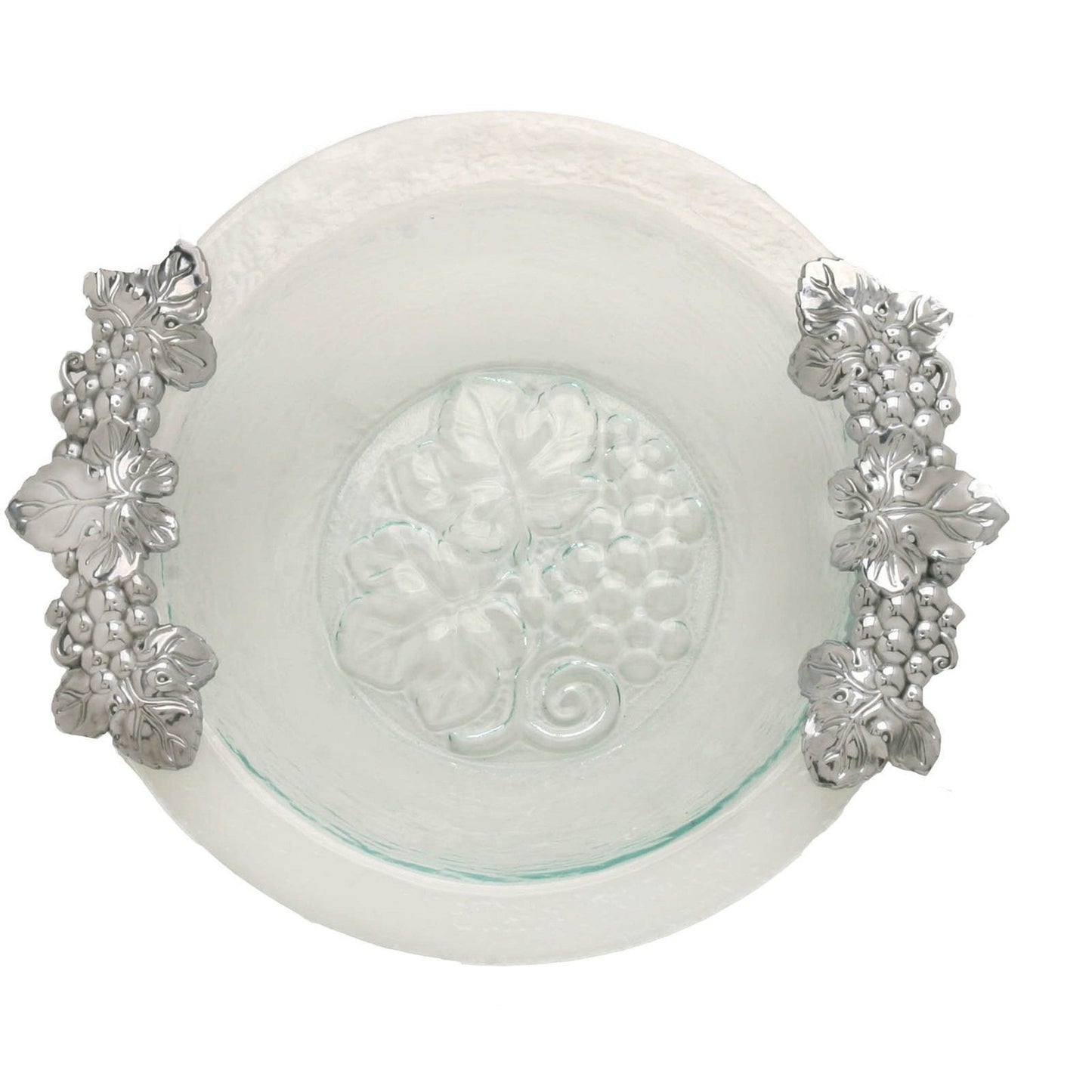 Grape Glass Salad Bowl - themonogram manor 