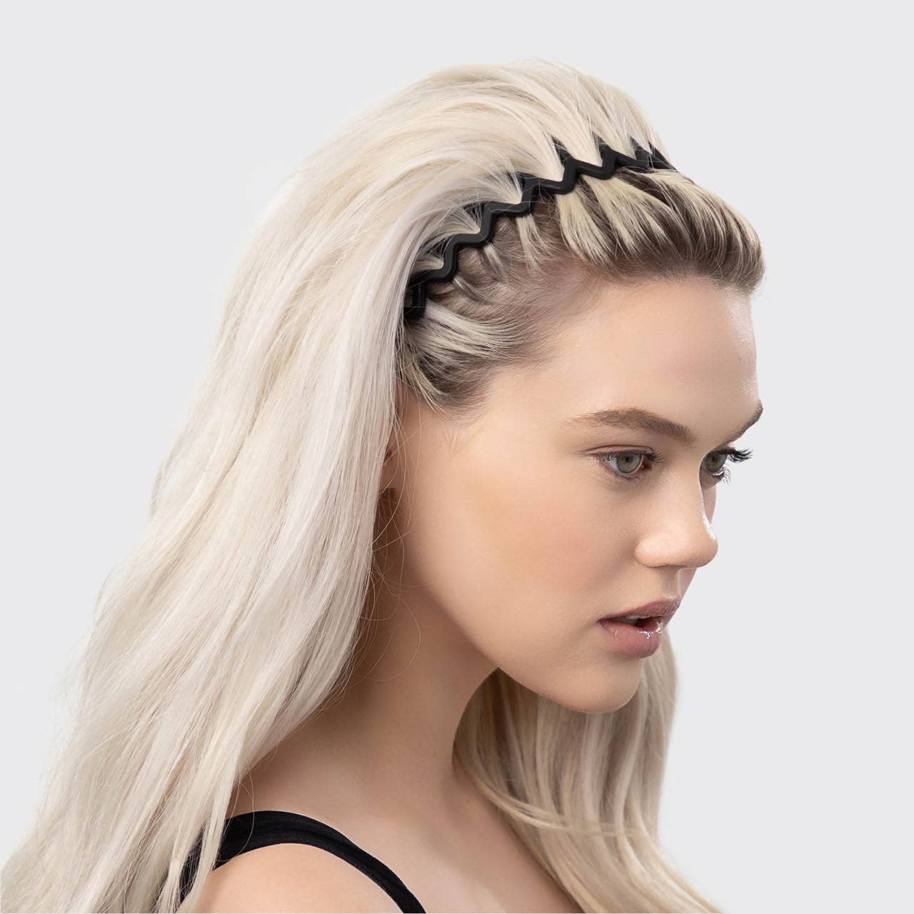 Zig Zag Headband 2pc - Black & Tort - themonogram manor 