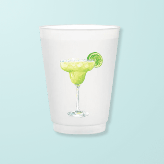 Margarita Frosted Cups - themonogram manor 