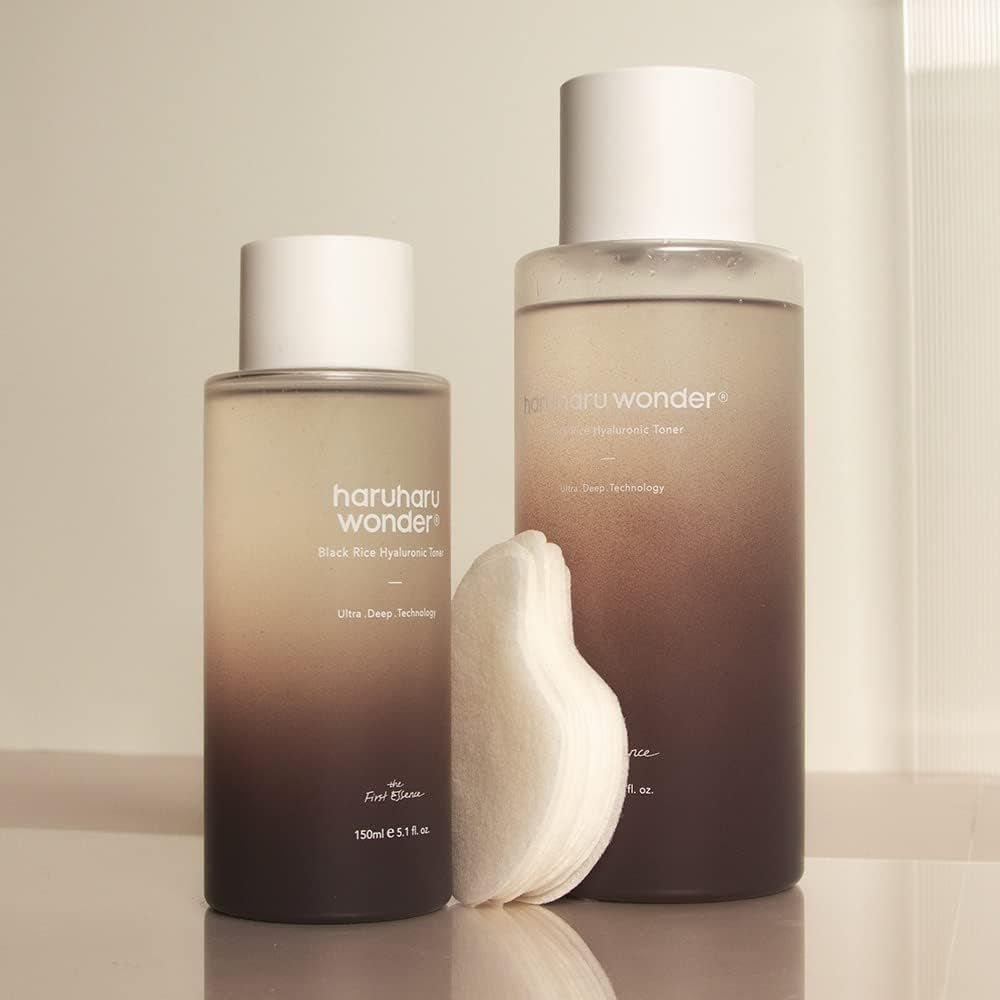 Wonder Black Rice Hyaluronic Toner 10.1 Fl.Oz / 300Ml | Face Moisturizer, Facial Toner for All Skin Types | Vegan, Cruelty Free, Ewg-Green - themonogram manor 