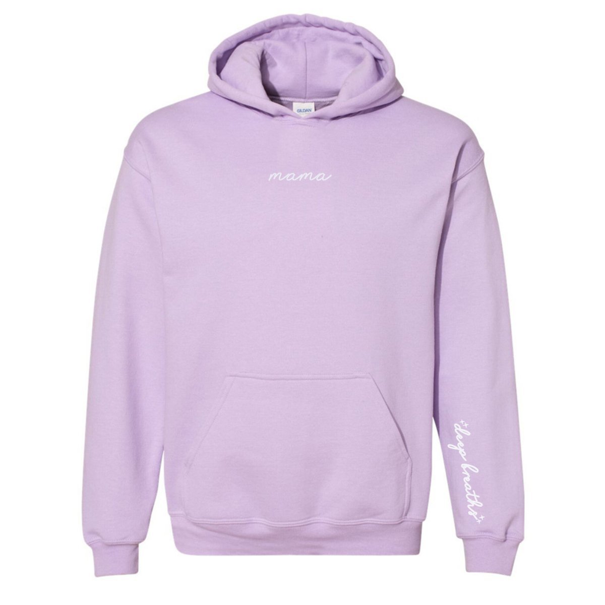 Mama 'Deep Breaths Reminder' Hoodie - themonogram manor 