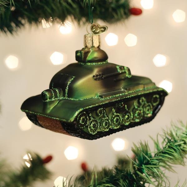 Military Tank Ornament - themonogram manor 