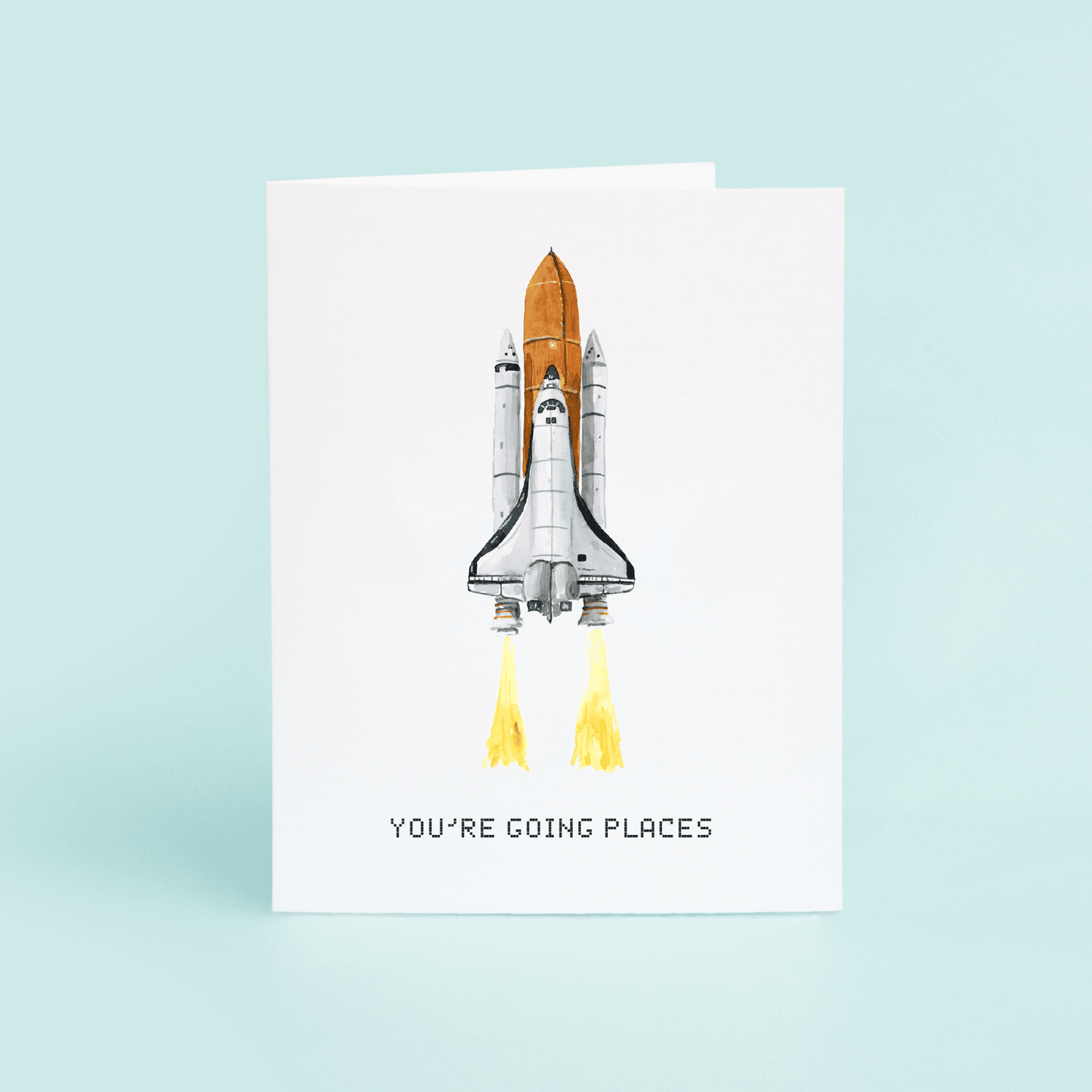 Space Shuttle "You're Going Places" - themonogram manor 