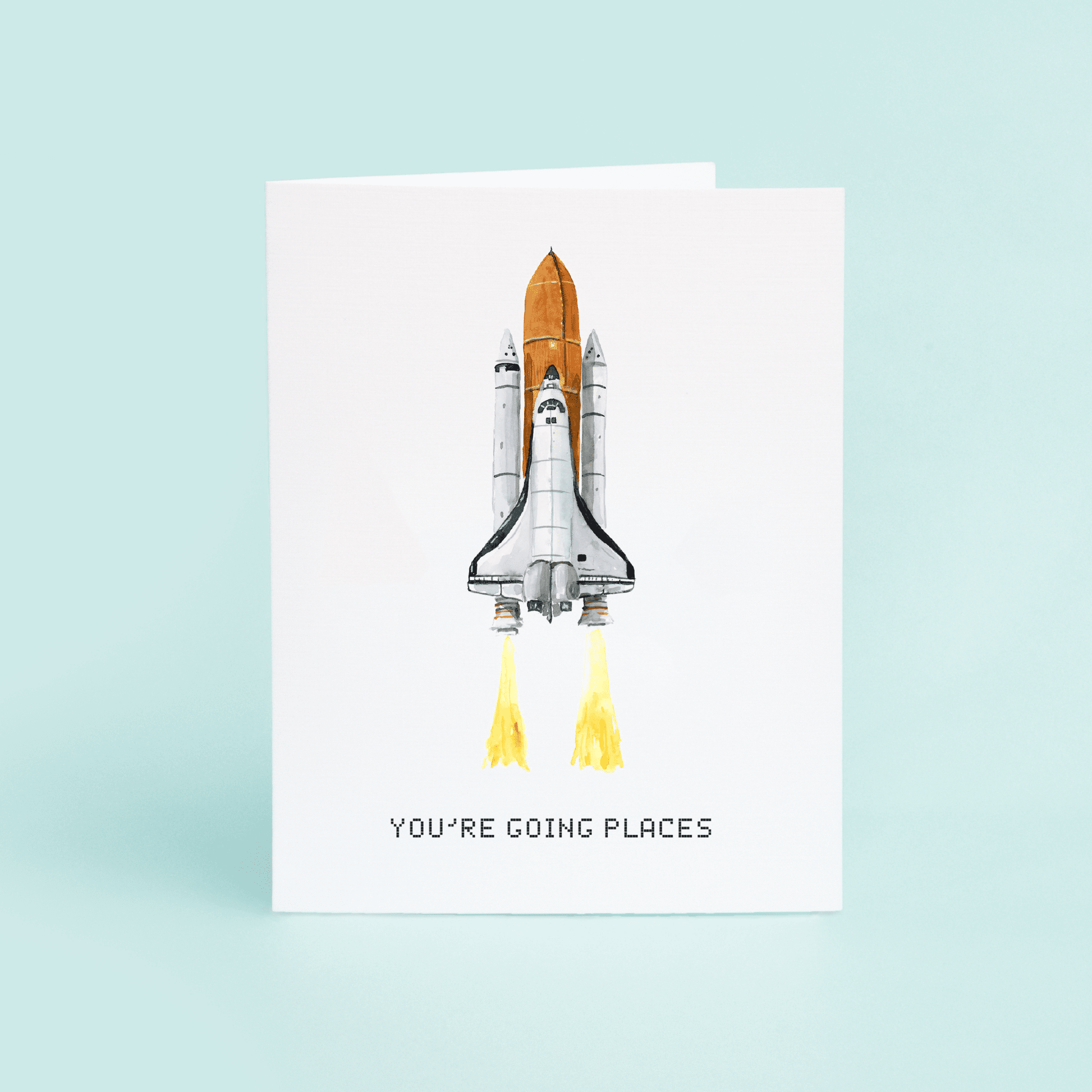 Space Shuttle "You're Going Places" - themonogram manor 