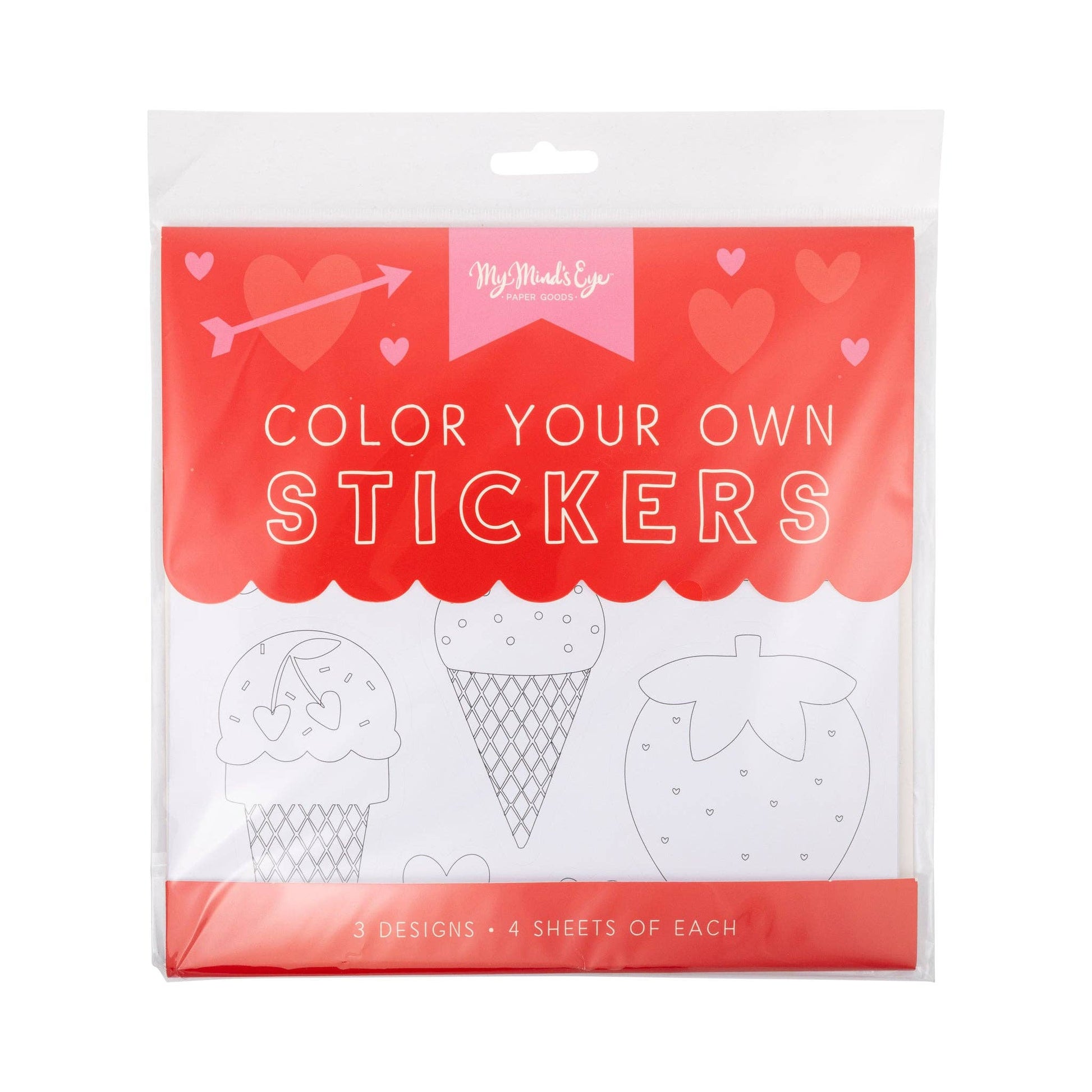Color Your Own Stickers Kit - themonogram manor 