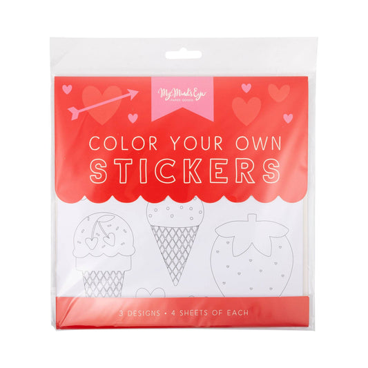 Color Your Own Stickers Kit - themonogram manor 