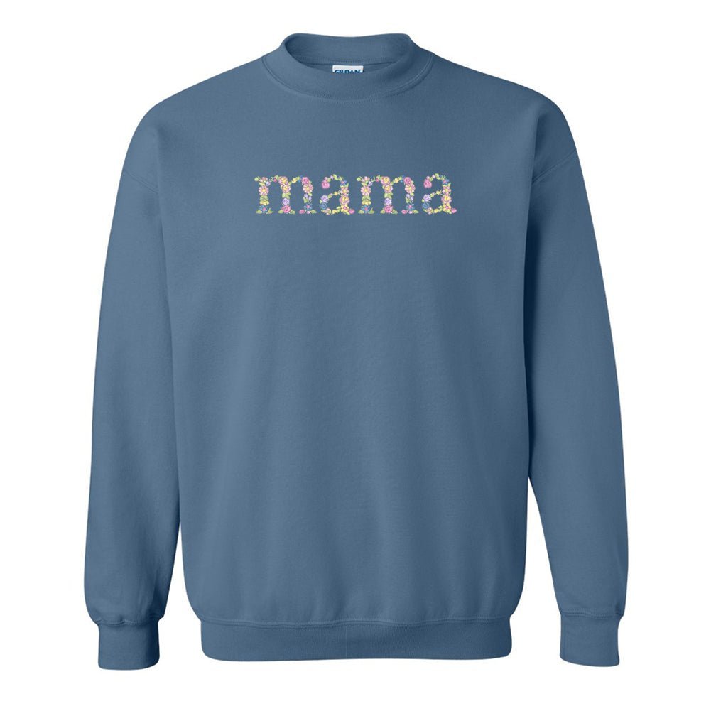 'Floral Mama' Crewneck Sweatshirt - themonogram manor 