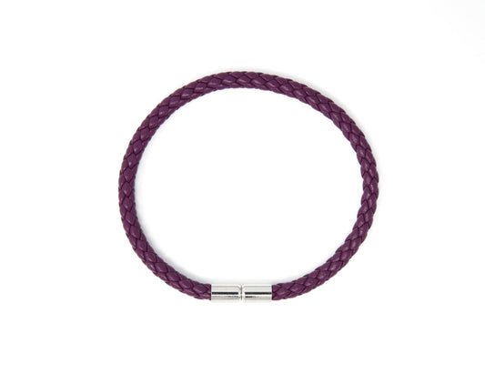 Purple Braided Bracelet - themonogram manor 