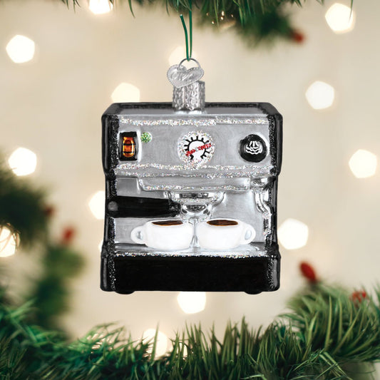 Espresso Machine Ornament - themonogram manor 