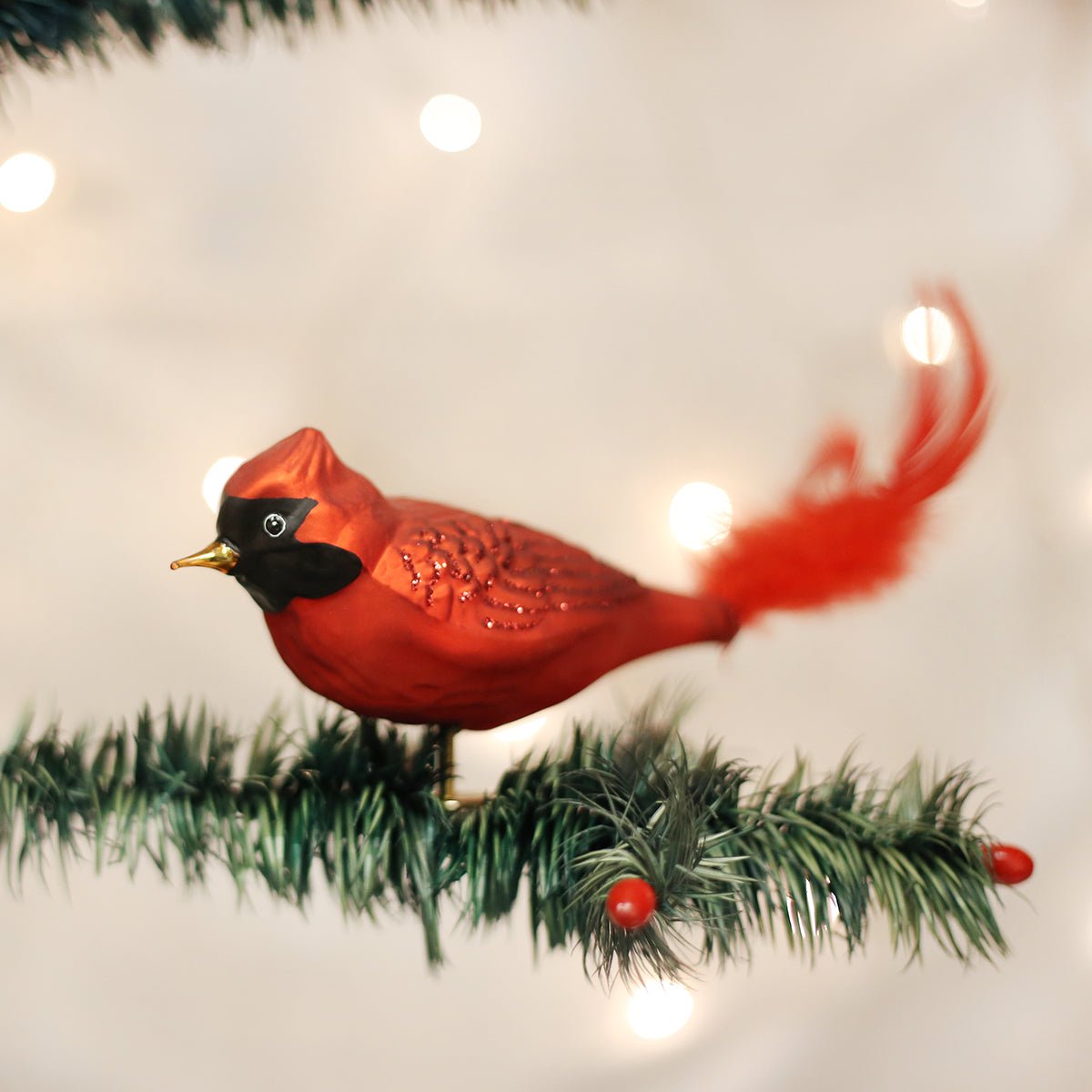 Large Red Cardinal Ornament - #themonogram manor #