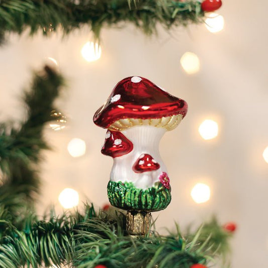 Clip - on Mushrooms Ornament - themonogram manor 