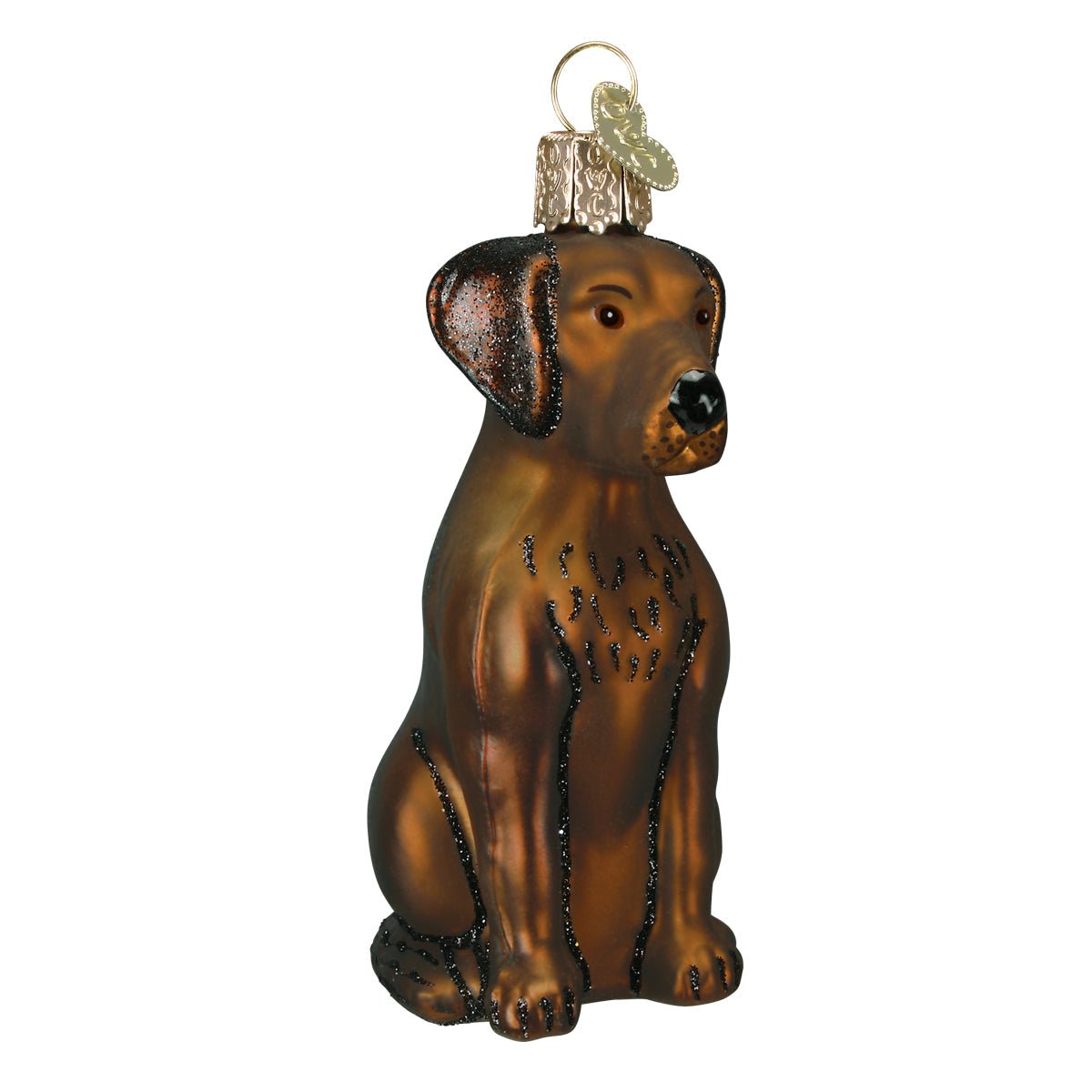 Chocolate Labrador Ornament - themonogram manor 