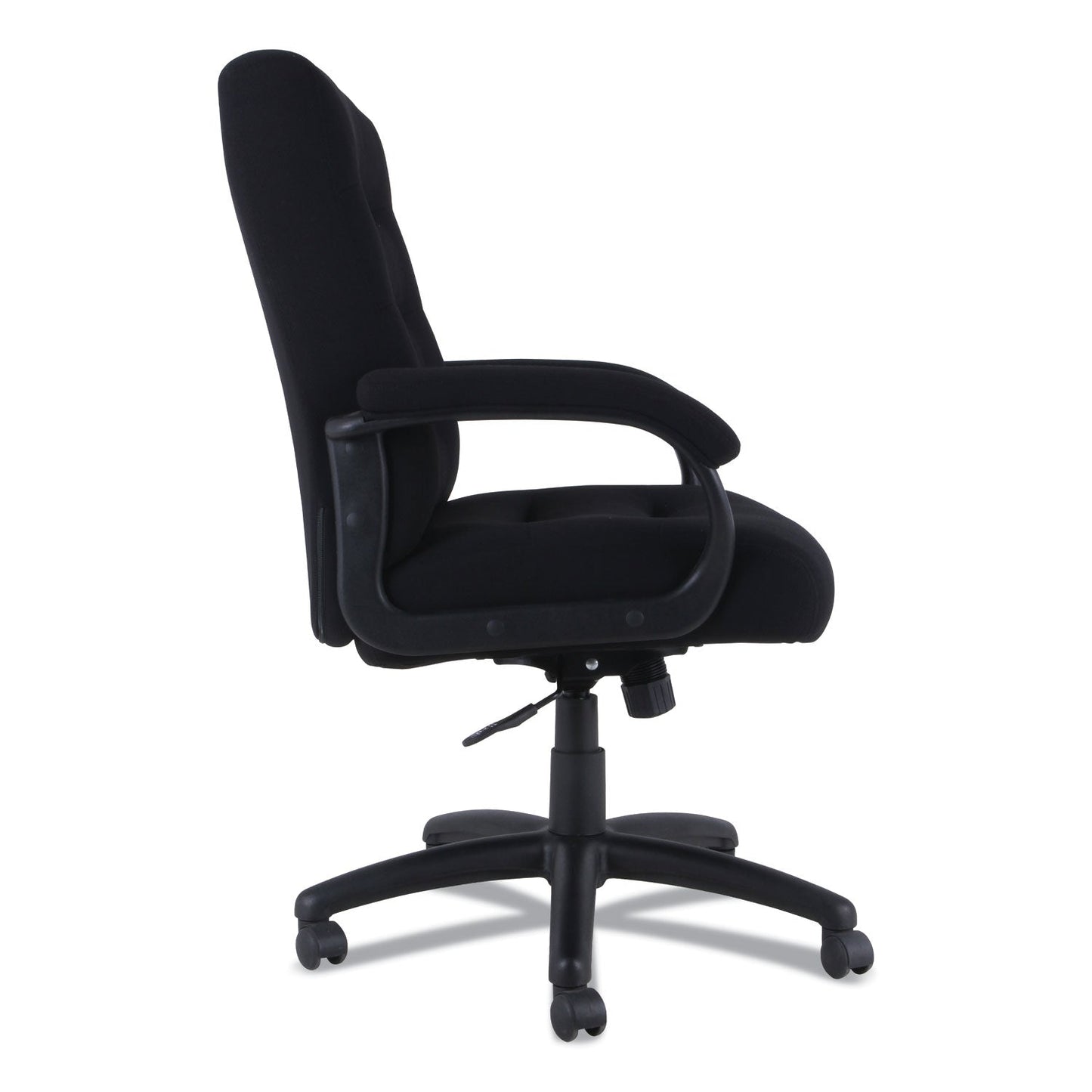 Alera Kesson Series Mid - Back Office Chair, Supports Up to 300 lb, 18.03" to 21.77" Seat Height, Black - themonogram manor 