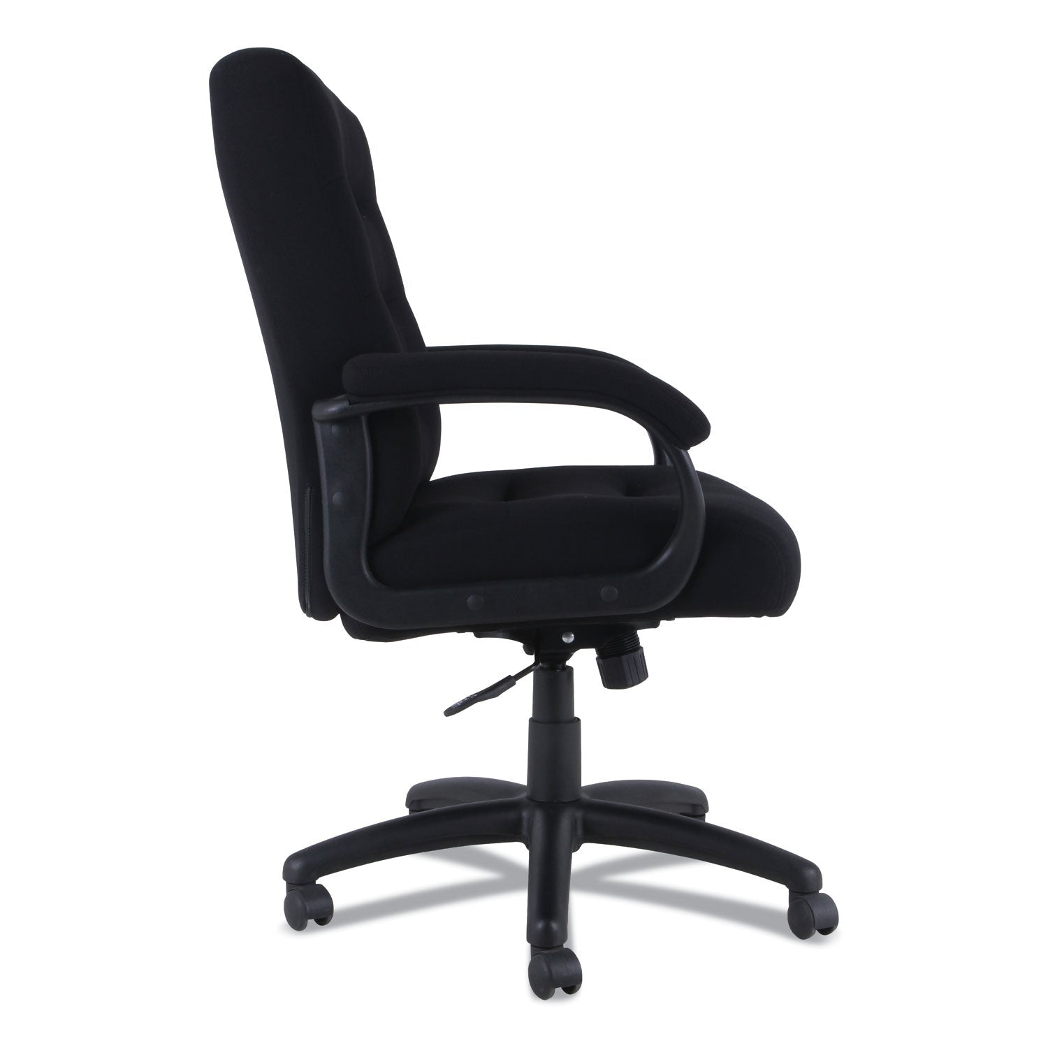 Alera Kesson Series Mid - Back Office Chair, Supports Up to 300 lb, 18.03" to 21.77" Seat Height, Black - themonogram manor 