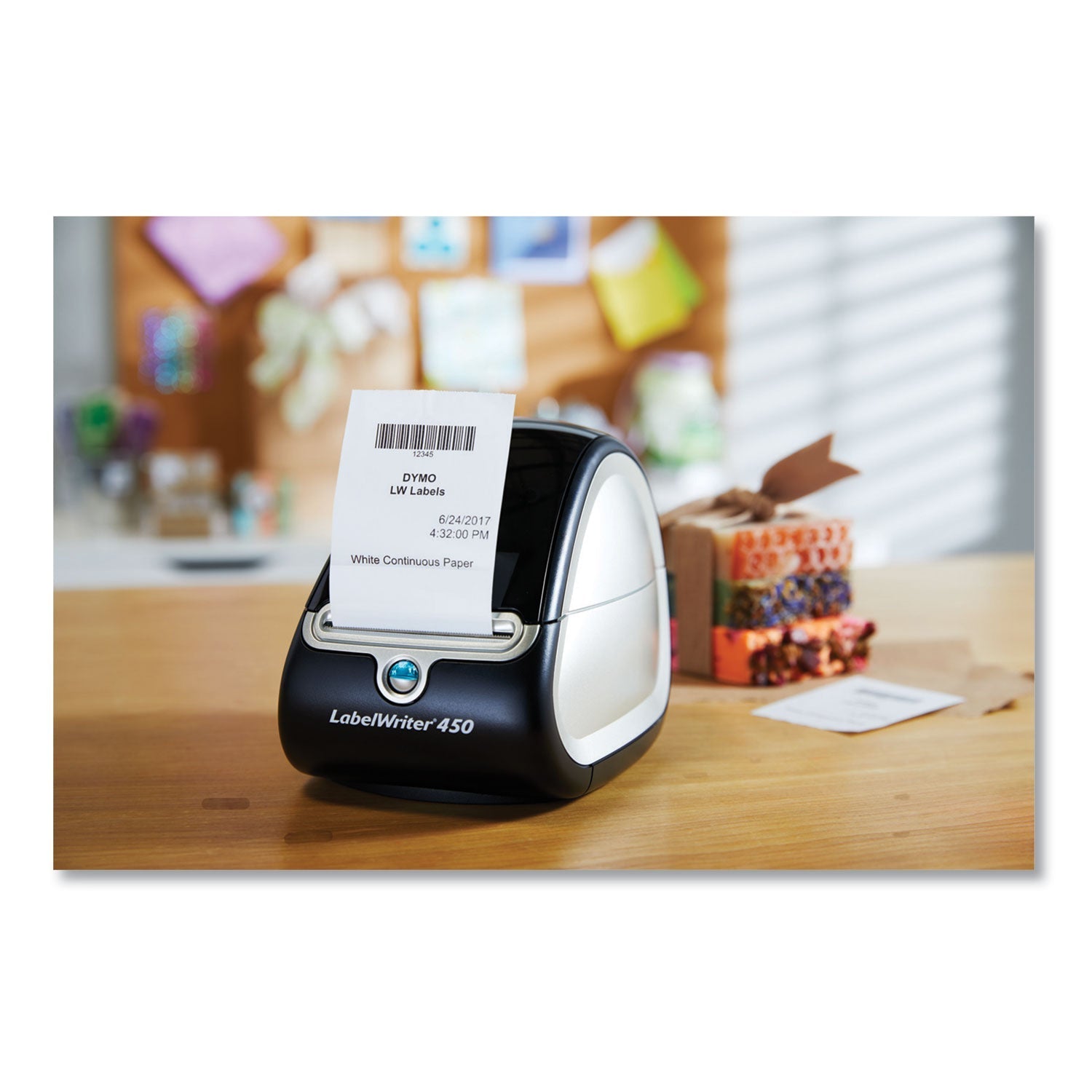 DYMO LabelWriter Continuous - Roll Receipt Paper, 2.25" x 300 ft, White - themonogram manor 