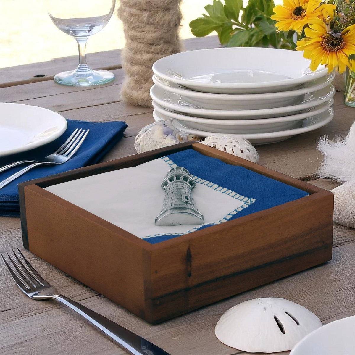 Lighthouse Napkin Weight - themonogram manor 