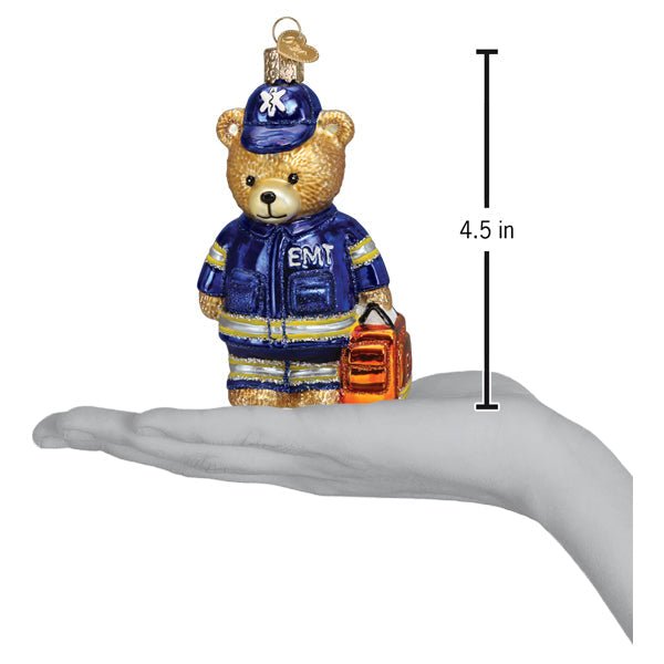 EMT Teddy Bear Ornament - themonogram manor 