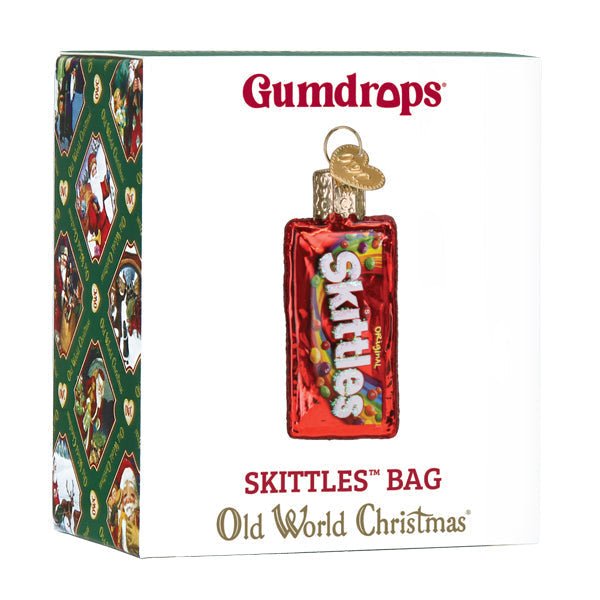 Mini SKITTLES Bag Ornament - #themonogram manor #