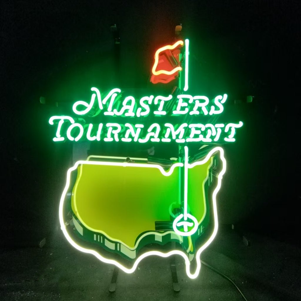 Masters Tournament Golf Logo Neon Signs Light - themonogram manor 
