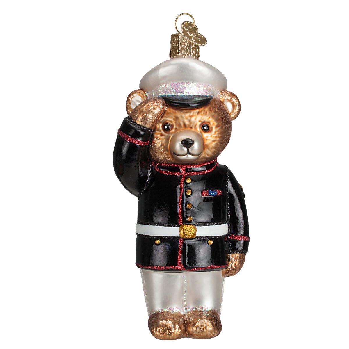 Marine Bear Ornament - #themonogram manor #