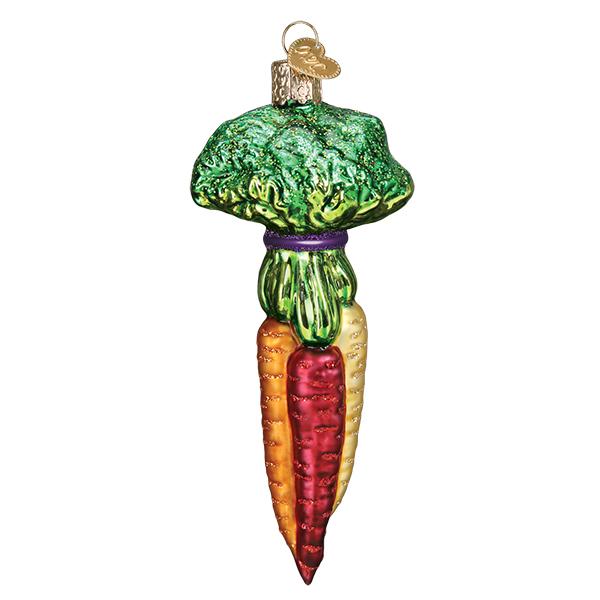 Rainbow Carrots Ornament - themonogram manor 