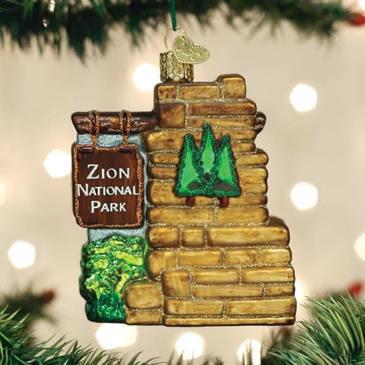 Zion National Park Ornament - themonogram manor 