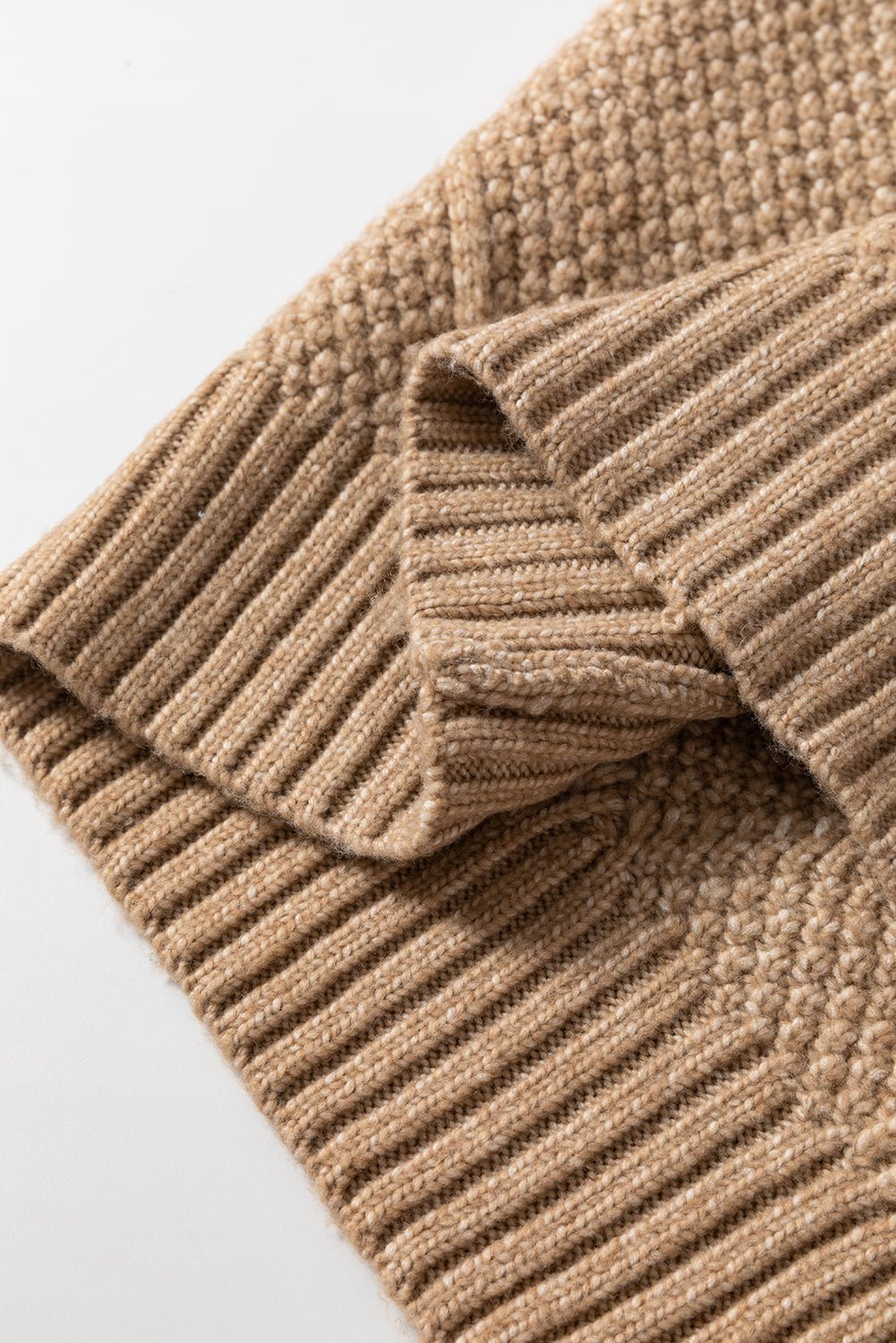 Cable Knit Sweater Dress - themonogram manor 