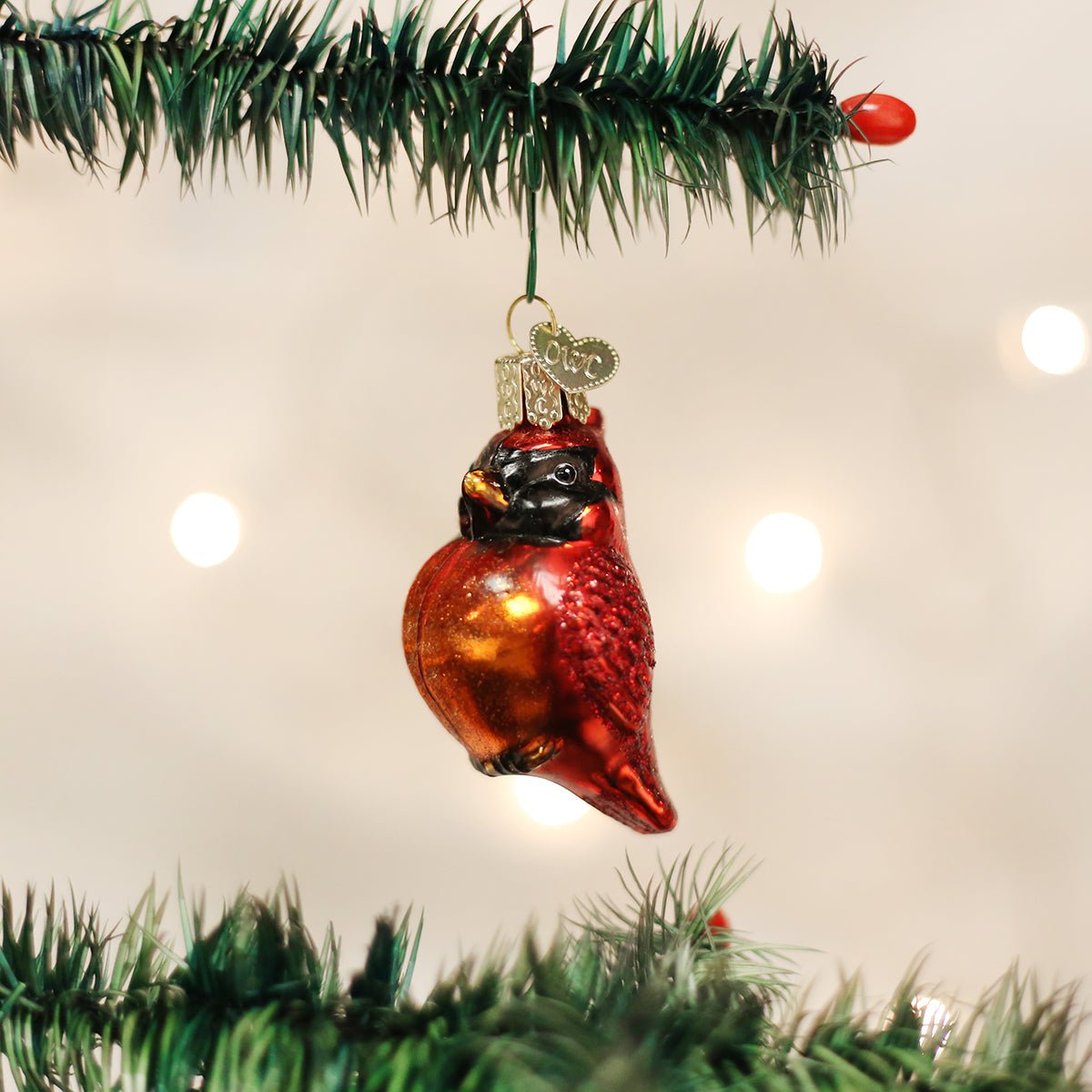 Mini Cardinal Ornament - themonogram manor 