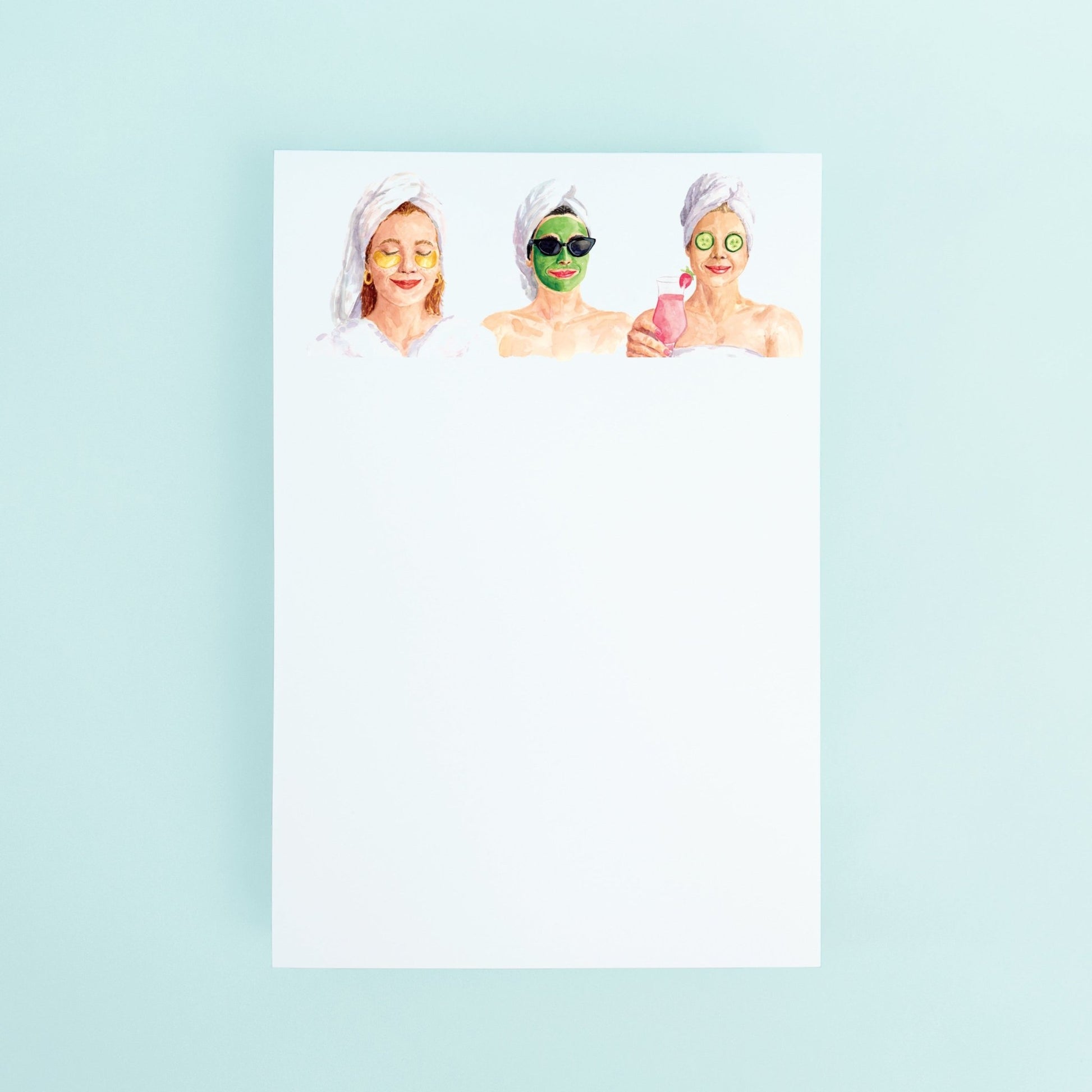 Spa Ladies Notepad - themonogram manor 