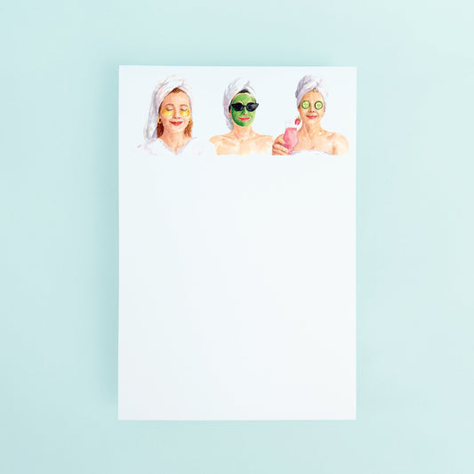 Spa Ladies Notepad - themonogram manor 