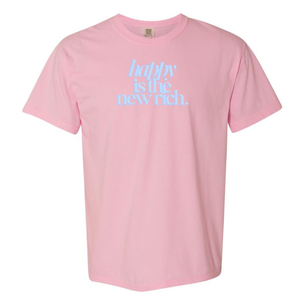 PUFF 'Happy Is The New Rich' T-Shirt - themonogram manor 