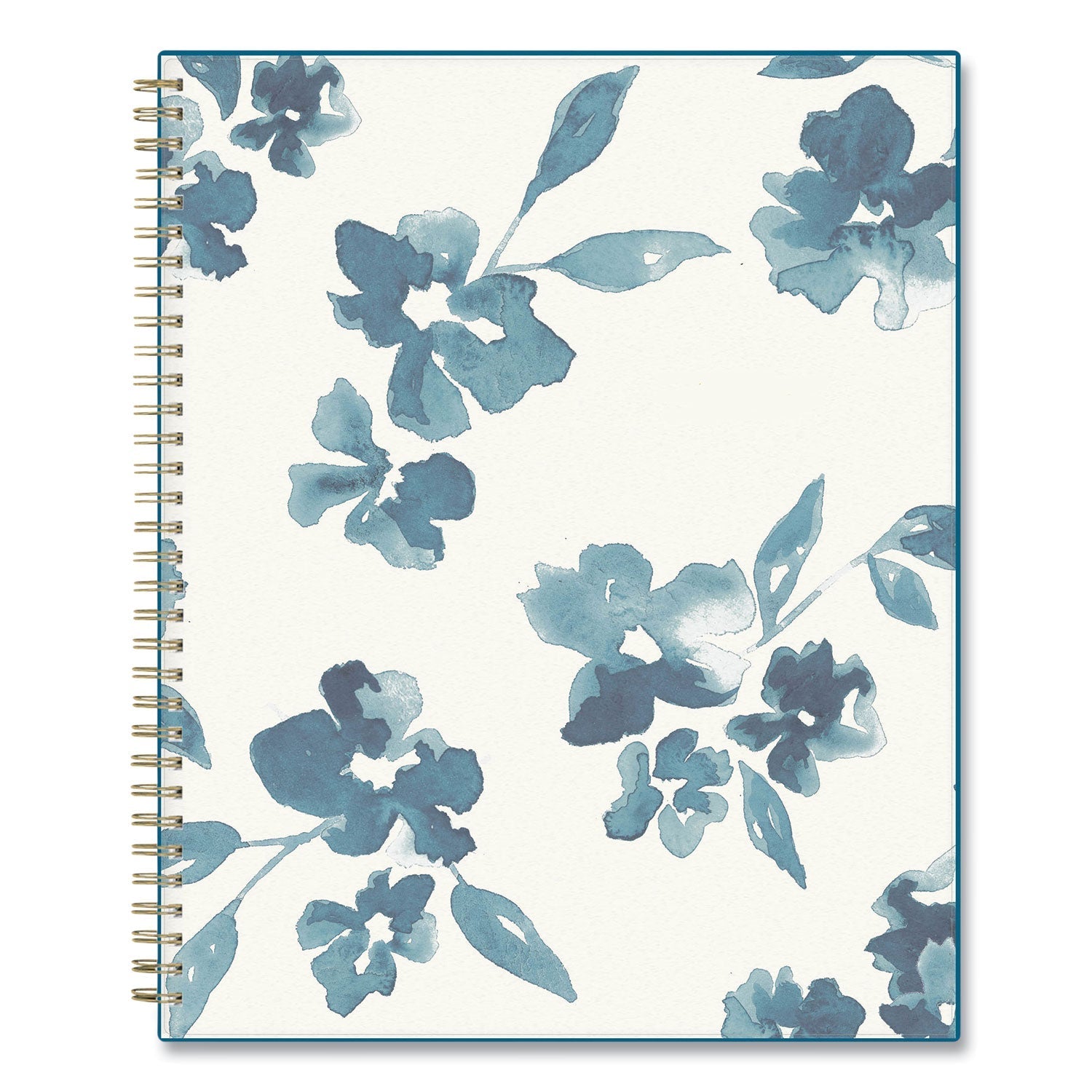 Blue Sky Bakah Blue Weekly/Monthly Planner, Bakah Blue Floral Artwork, 11 x 8.5, Blue/White Cover, 12 - Month (Jan to Dec): 2023 - themonogram manor 