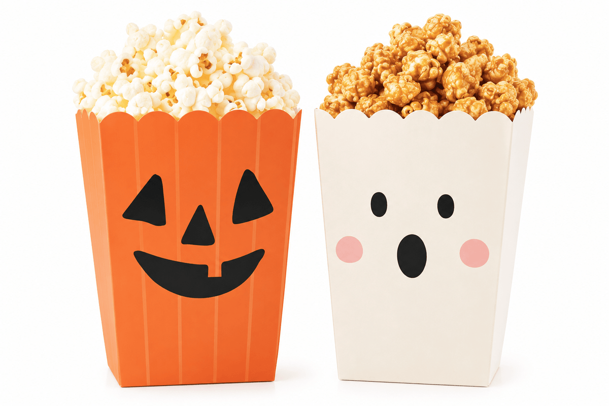 PLFC627 - Pumpkin/Ghost Treat Boxes (12ct) - #themonogram manor #