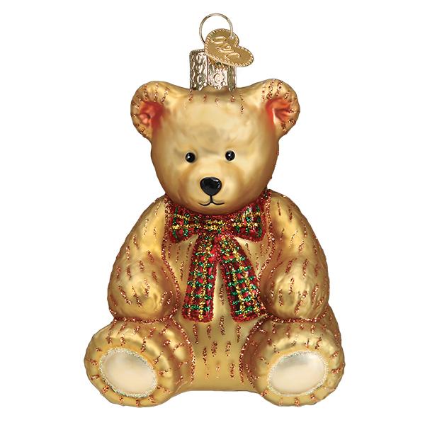 Teddy Bear Ornament - #themonogram manor #