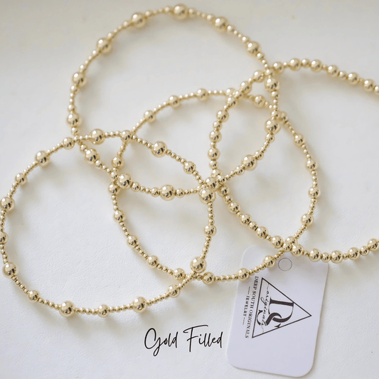 Lizzie Bracelet ~ 14k Gold-Filled - themonogram manor 