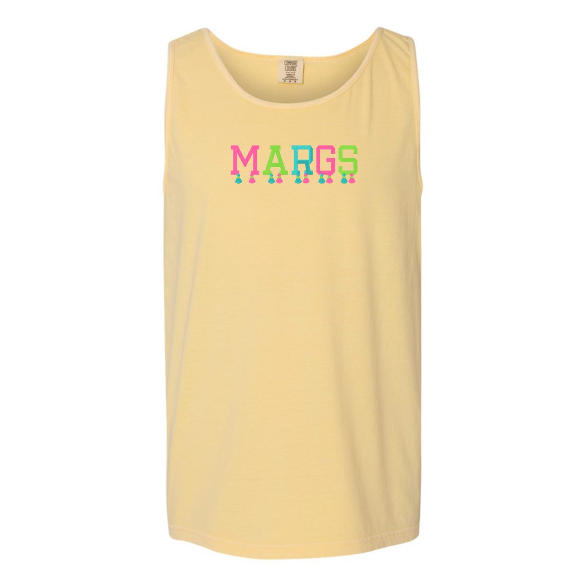 Embroidered Tasseled 'Margs' Tank Top - themonogram manor 
