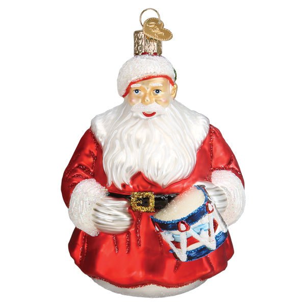 Norman Rockwell Iconic Santa Ornament - themonogram manor 