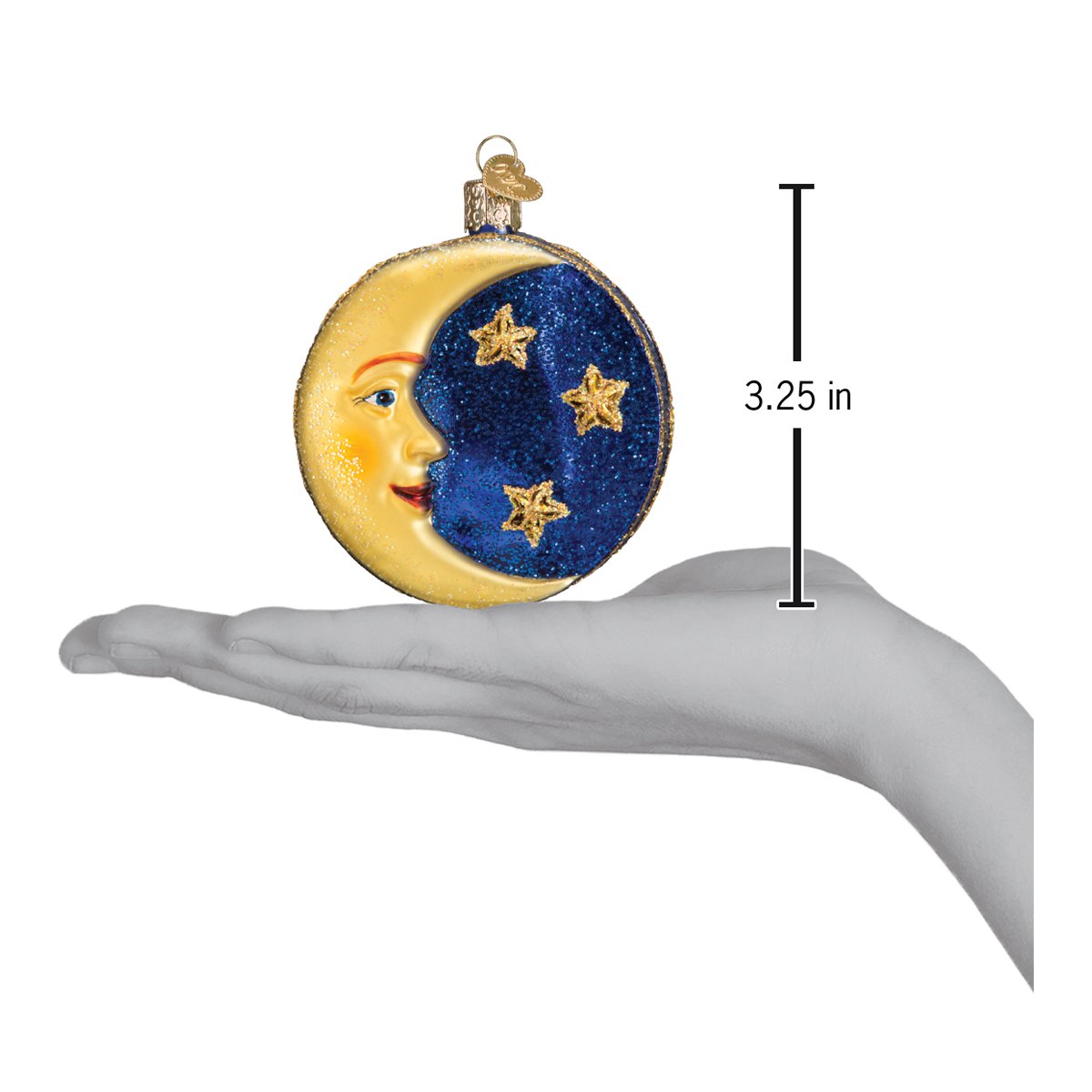 Man In The Moon Ornament - #themonogram manor #
