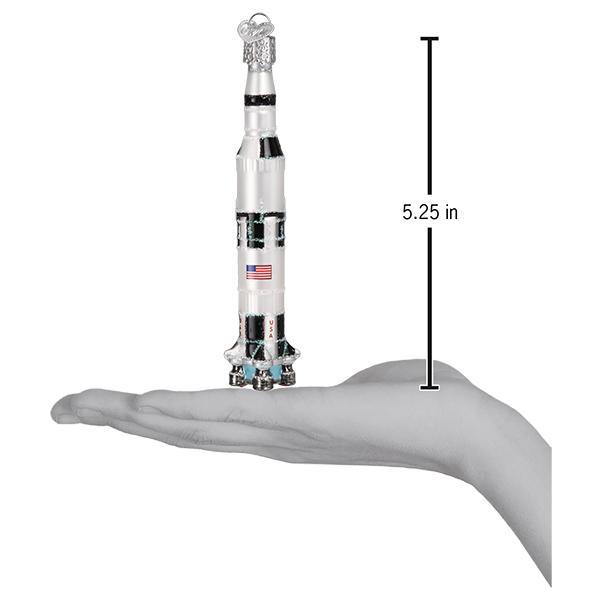 Saturn V Rocket Ornament - themonogram manor 