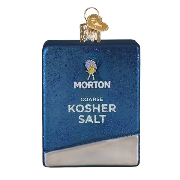 Morton Kosher Salt Box Ornament - themonogram manor 